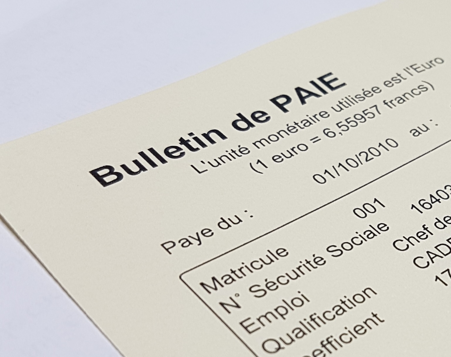 Le Bulletin De Paie Clarifié Albinv 